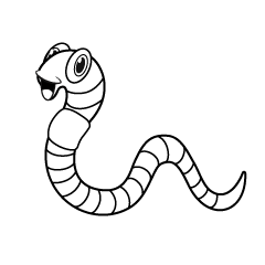 Worm Cartoon