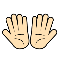 Both Hands Sign