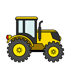 Yellow Tractor