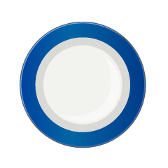 Blue Plate Top