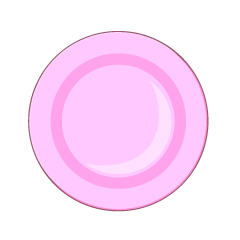 Pink Plate Top