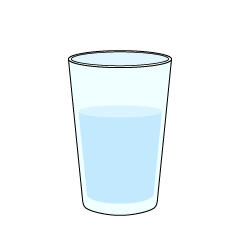 Glass Cup with Water