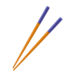 Blue Chopsticks