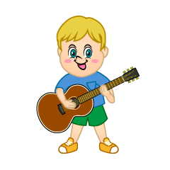 Boy with Guitar