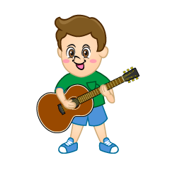 Boy with Guitar