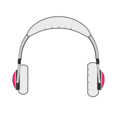 White Headphone