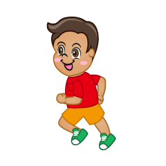 Niño Corriendo