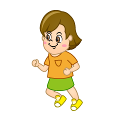 Girl Running