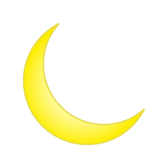 Thin Crescent Moon