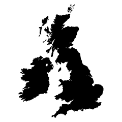 UK and Ireland Map