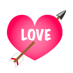 Corazón de Amor con Flecha