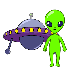 Alien and UFO