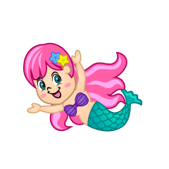 Swimming Mermaid