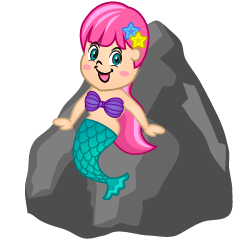 Mermaid on Rock