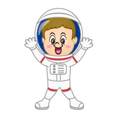 Amazing Boy Astronaut