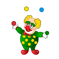 Clown Performing