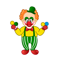 Clown with Balls