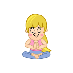 Yoga Pose Praying