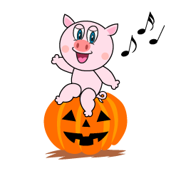 Halloween Pig