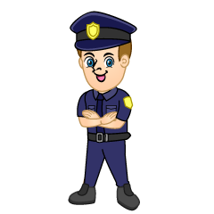 Cross-Armed Policeman
