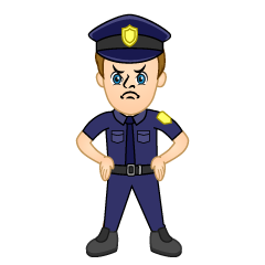 Angry Policeman