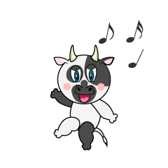Vaca bailando