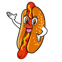 Hot Dog Saludo