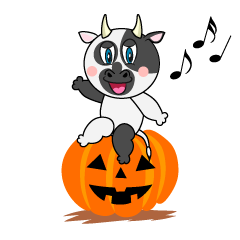 Halloween Cow