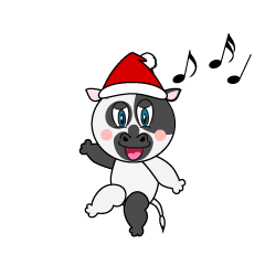 Santa Cow