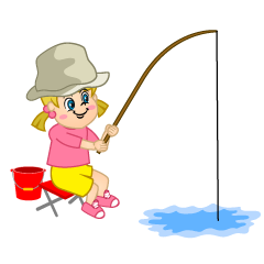 Girl Fishing