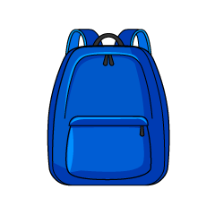 Blue Backpack