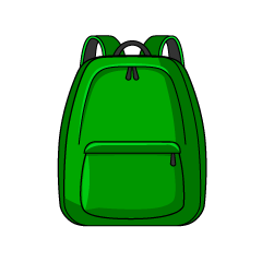 Green Backpack