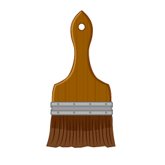 Wooden Paint Brush