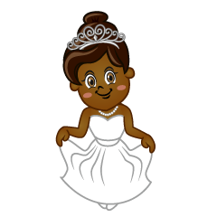 African American Bride Greeting