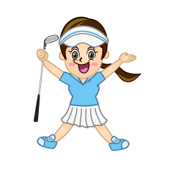 Amazing Woman Golfer