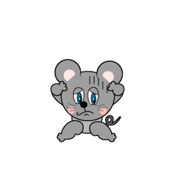Ratón deprimido