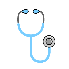 Blue Stethoscope