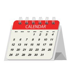 Desk Calendar （Number）