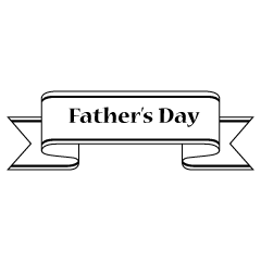 Father's Day Soft Ribbon