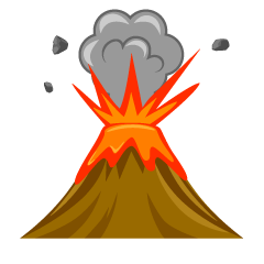 Erupting Volcano