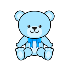 Light Blue Teddy Bear