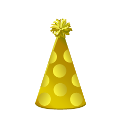 Golden Party Hat