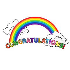 Congratulations Rainbow