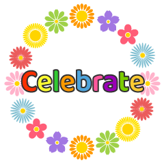 Celebrate Flower Wreath