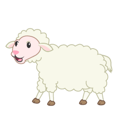 Pink-Faced Sheep