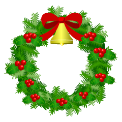 Holly Christmas Wreath