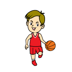 Junior Basketball Player