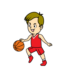 Junior Basketball Player
