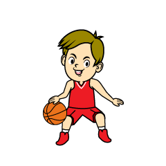Junior Basketball Player
