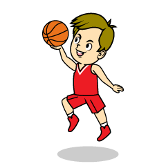 Junior Basketball Player
